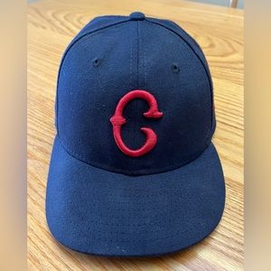 New Era 59 Fifty Cleveland Indians C 7 1/2  7.5 Guardians Cap Hat Baseball